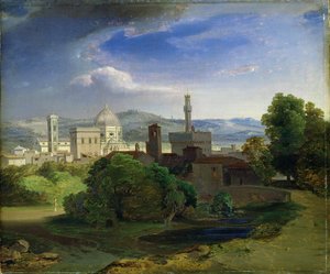 View over Florence, c.1829